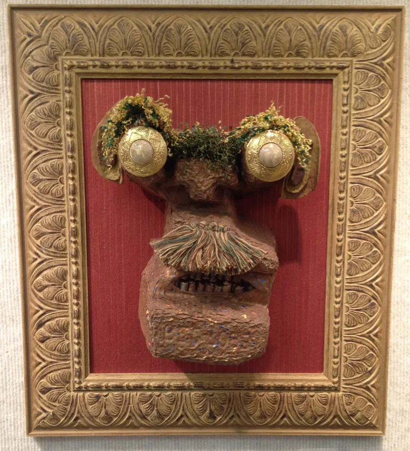 Gilded Gaze, Weathered and Adorned